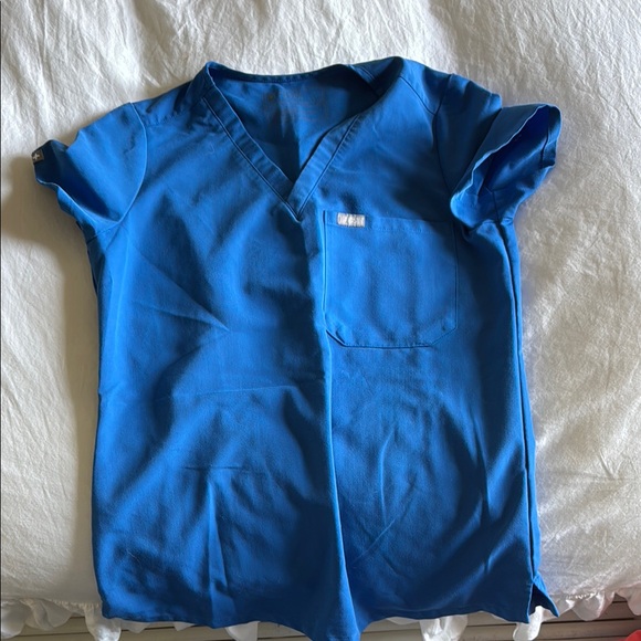 Blue Scrub Set - Picture 2 of 3